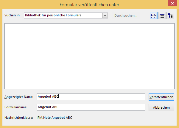 Formulare In Outlook Erstellen Und Verwenden It Service Ruhr