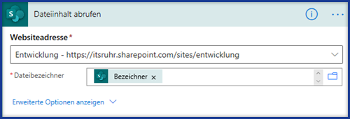 Dateiinhalt in SharePoint abrufen