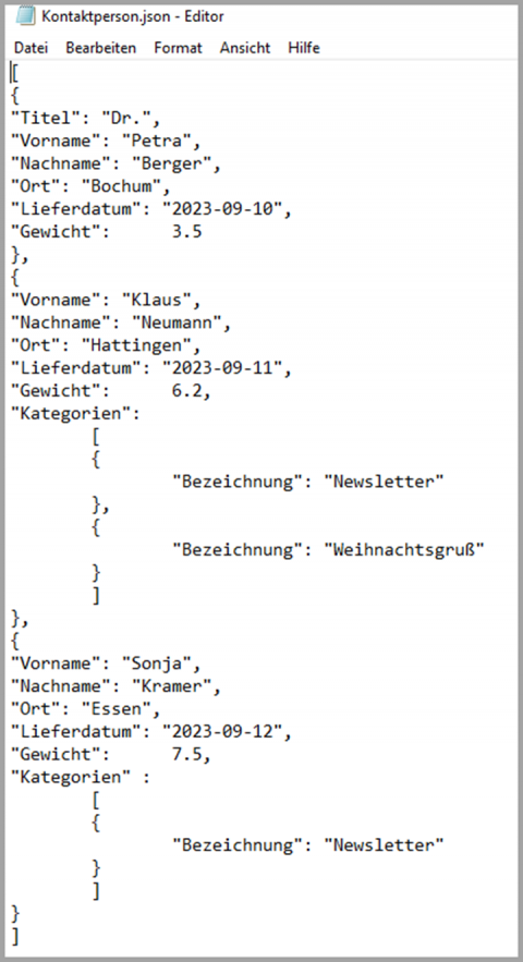 Import einer JSON-Datei per Power Query nach Excel › IT-Service Ruhr